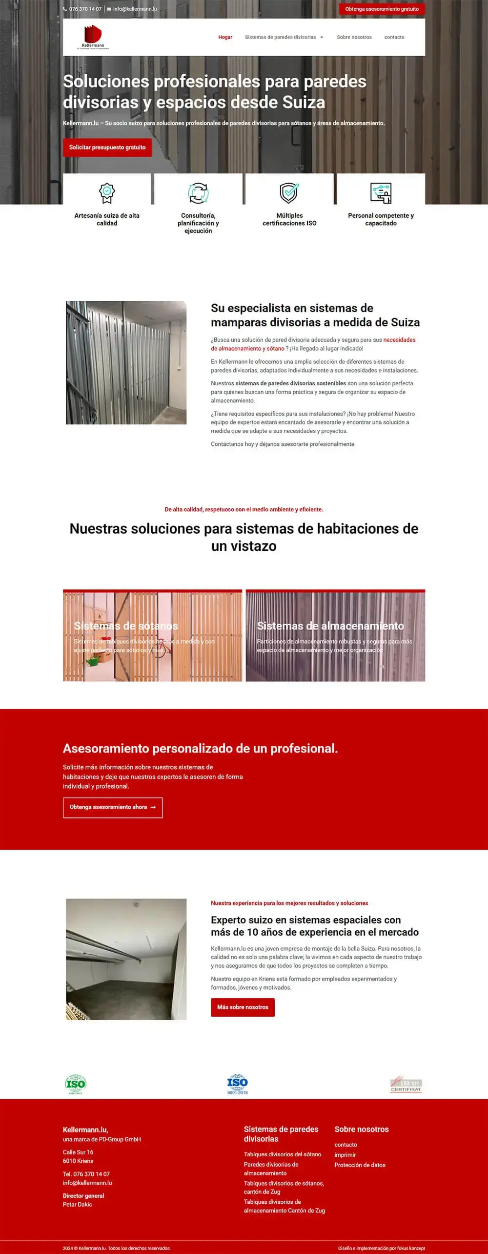 Sistemas de Mamparas